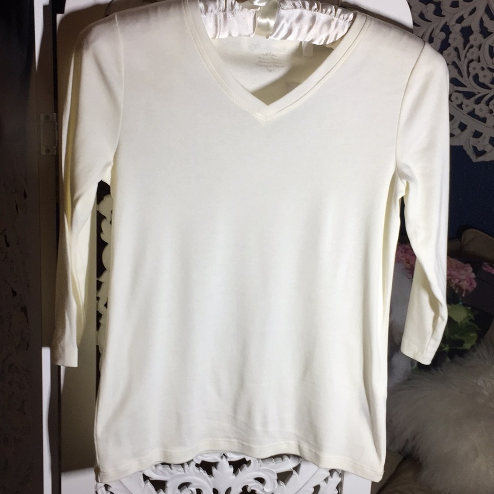 By Chico’s woman’s long sleeve Tee Shirt NWT.